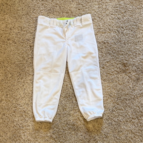 Mizuno White Softball Pants - Picture 1 of 3